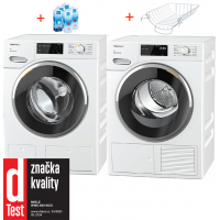 Set Miele WWG 660 WCS TDos&9kg + TWF 760 WP EcoSpeed&8kg